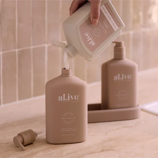 AL.IVE BODY - 650ML LOTION REFILL | APRICOT & SWEETFIG - Image 4