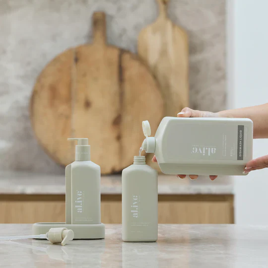 AL.IVE BODY - 1 LTR DISH WASH REFILL | LEMON & POMEGRANATE - Image 4