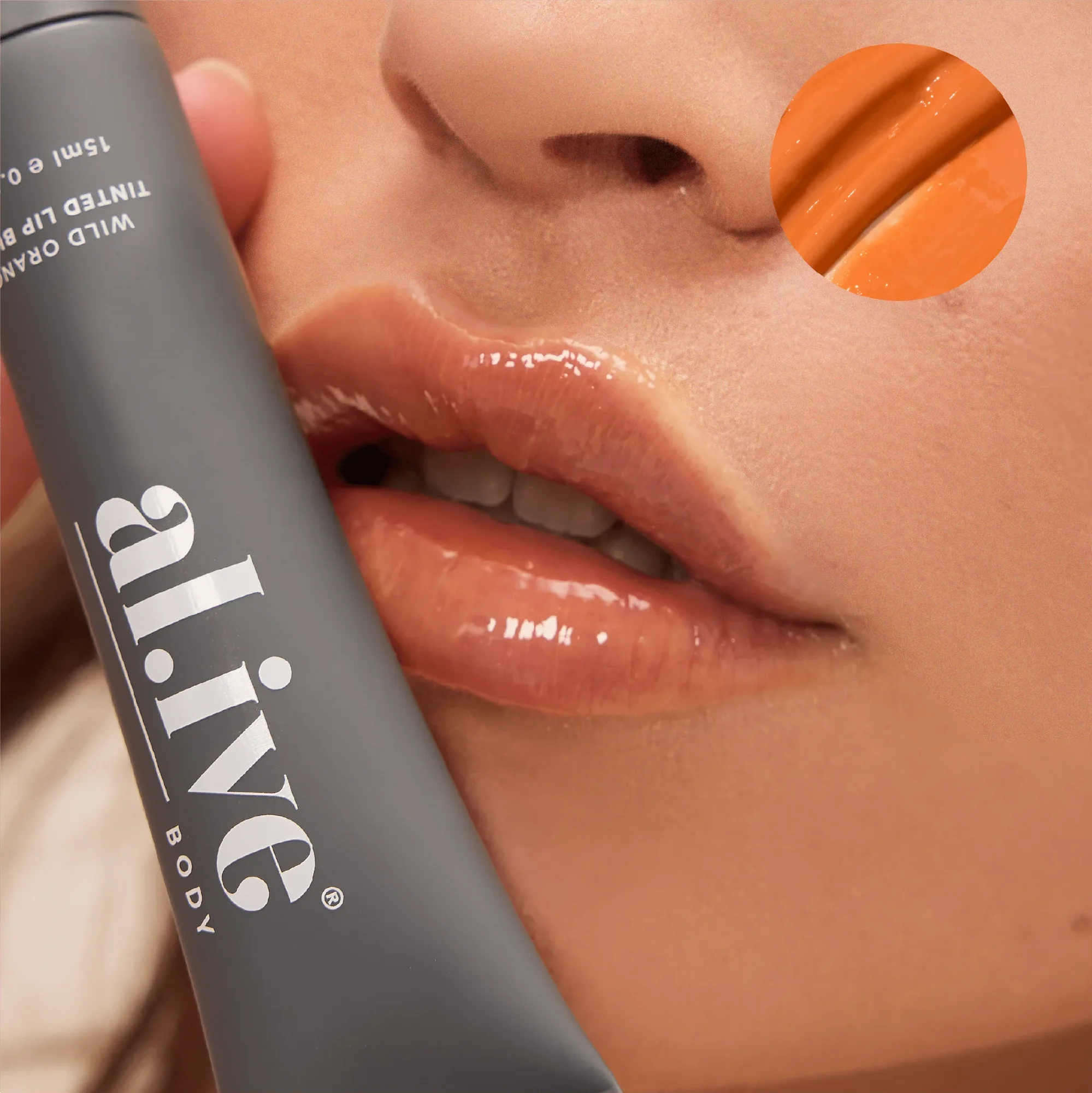 AL.IVE BODY - TINTED LIP BUTTER | WILD ORANGE - Image 4