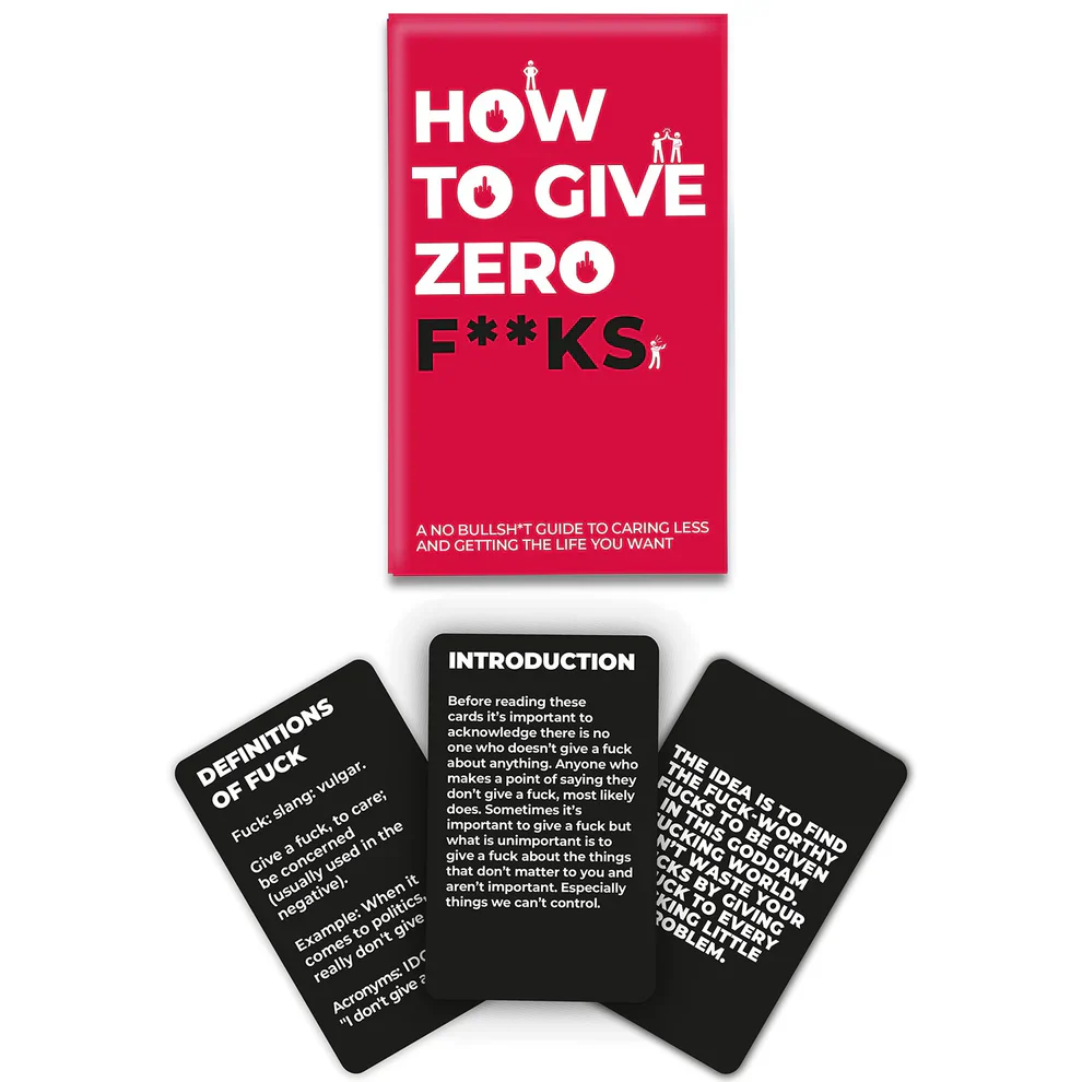 GIFT REPUBLIC - HOW TO GIVE ZERO F**KS - Image 7