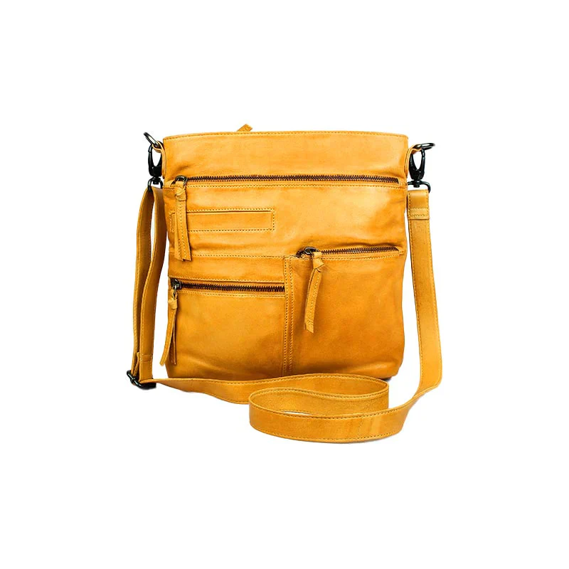 IN LEATHERZ - WASH CROSS BODY BAG - BL06 - Image 15