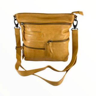 IN LEATHERZ - WASH CROSS BODY BAG - BL06 - Image 9