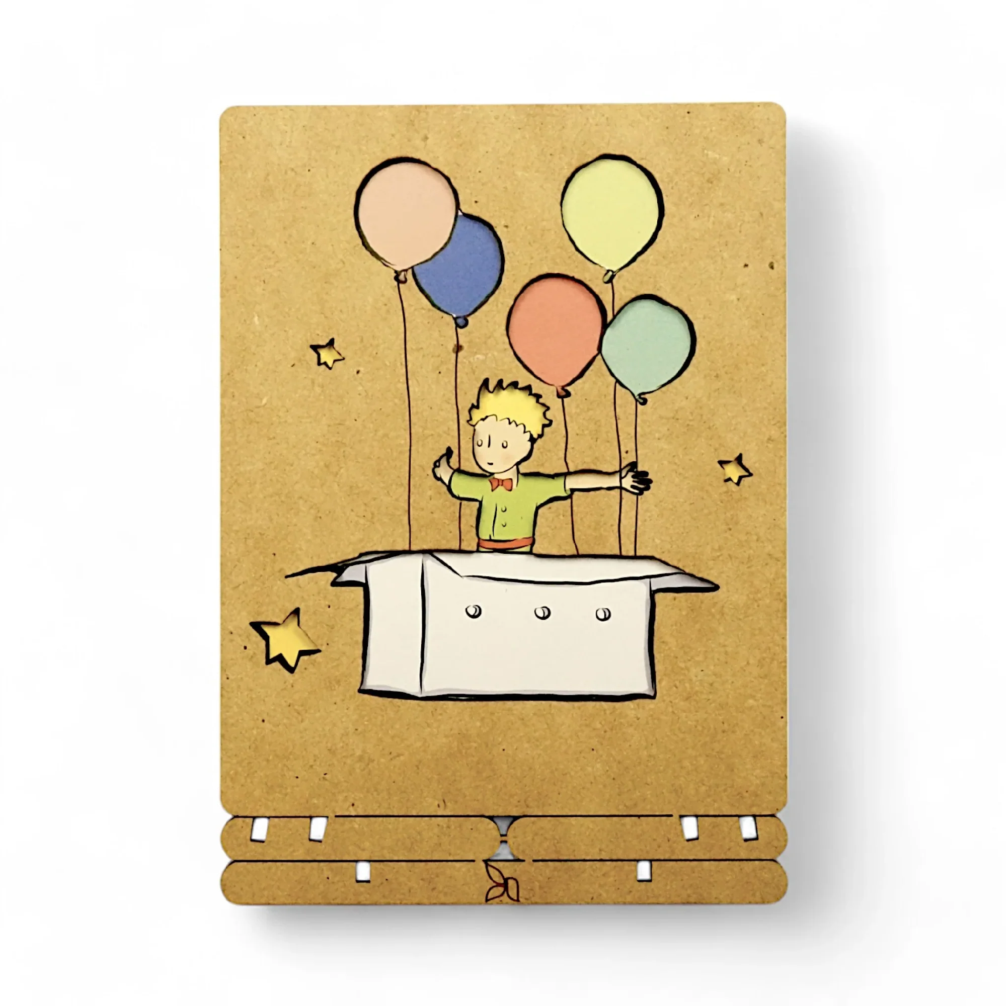 KOMONI - LE PETIT PRINCE BALLOON POP-UP ART - Image 3