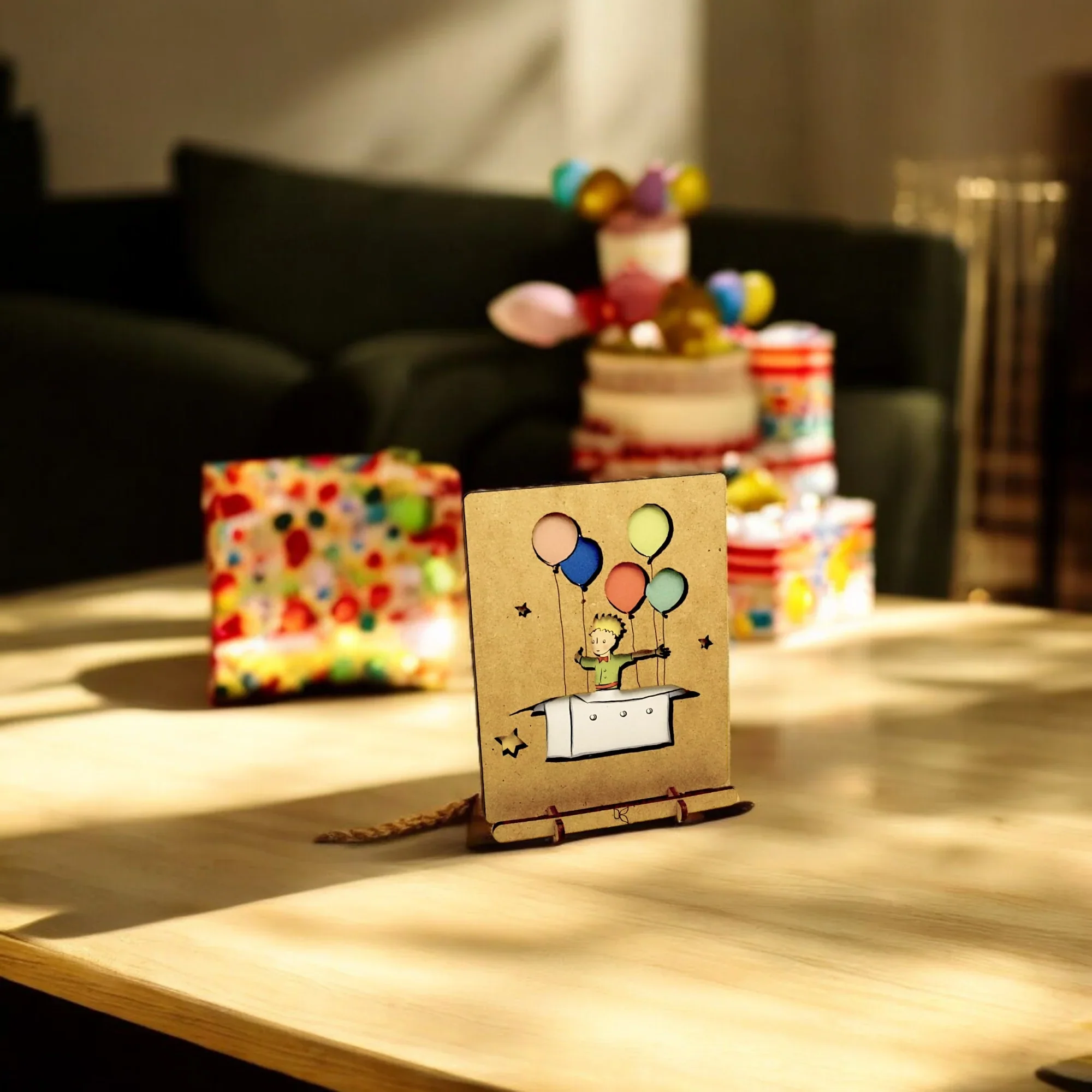 KOMONI - LE PETIT PRINCE BALLOON POP-UP ART - Image 4