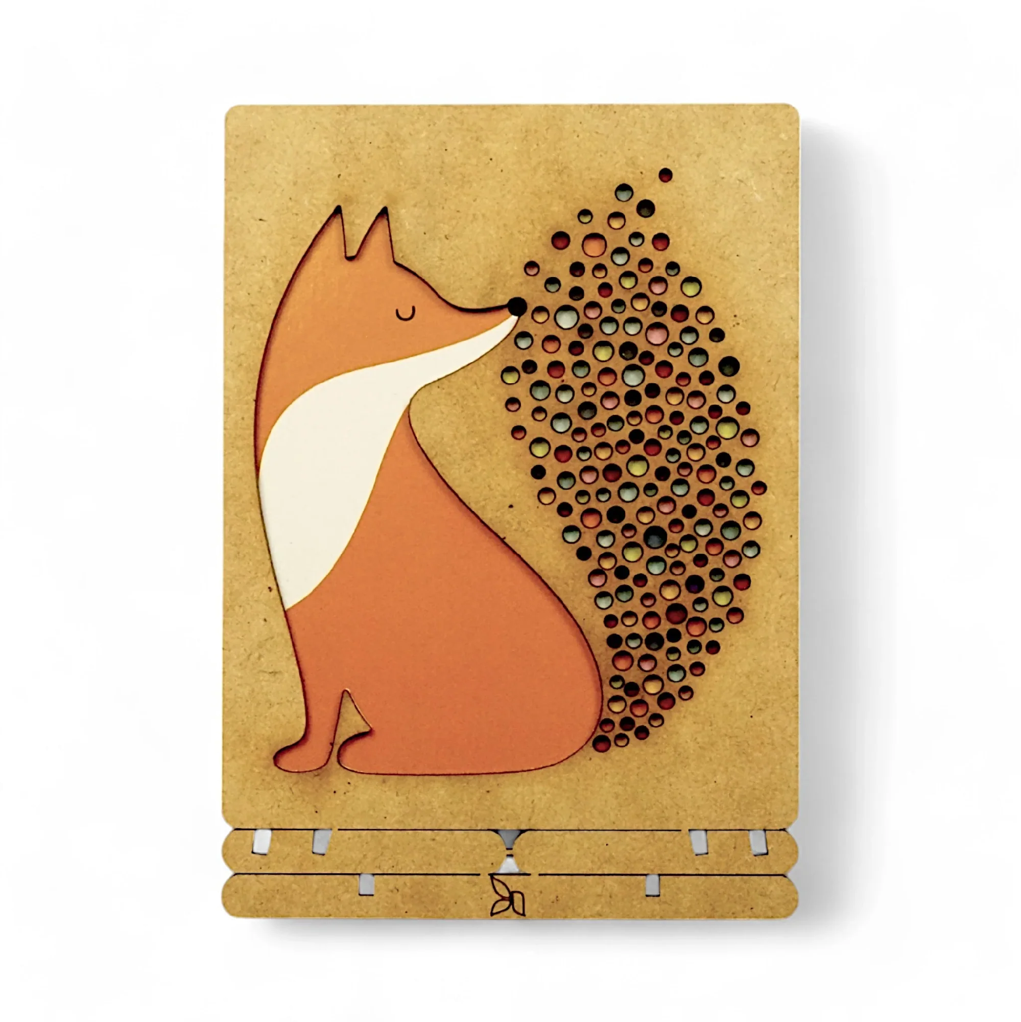 KOMONI - LITTLE FIRE FOX POP-UP ART - Image 3