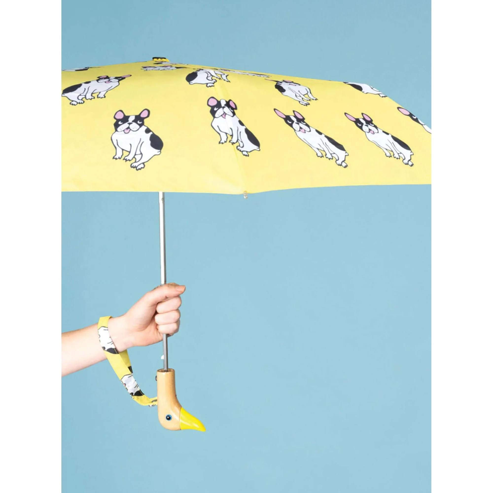 ORIGINAL DUCKHEAD - COMPACT UMBRELLA | COUCOU SUZETTE BOULEDOGUE YELLOW - Image 7