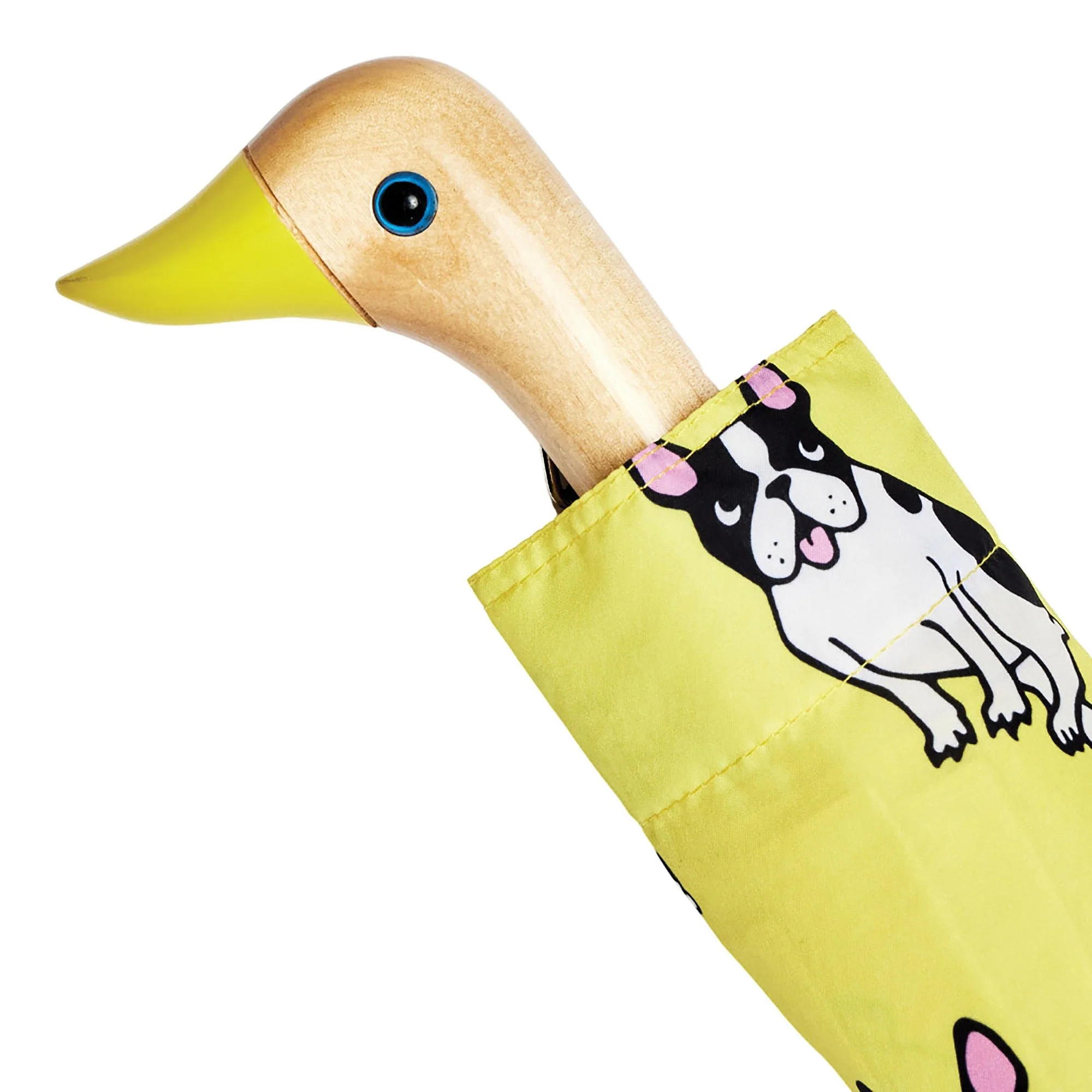 ORIGINAL DUCKHEAD - COMPACT UMBRELLA | COUCOU SUZETTE BOULEDOGUE YELLOW - Image 9