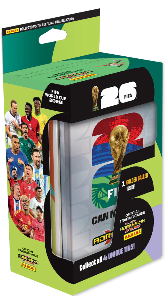 PANINI - 2026 FIFA WORLD CUP | ADRENALYN CARD CLASSIC TIN - Image 3