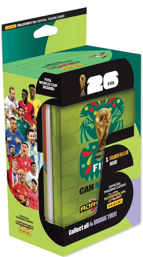 PANINI - 2026 FIFA WORLD CUP | ADRENALYN CARD CLASSIC TIN - Image 4