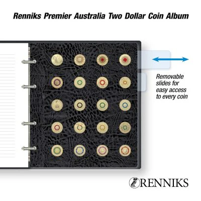 RENNIKS - PREMIER AUSTRALIAN $2 COIN ALBUM - Image 3