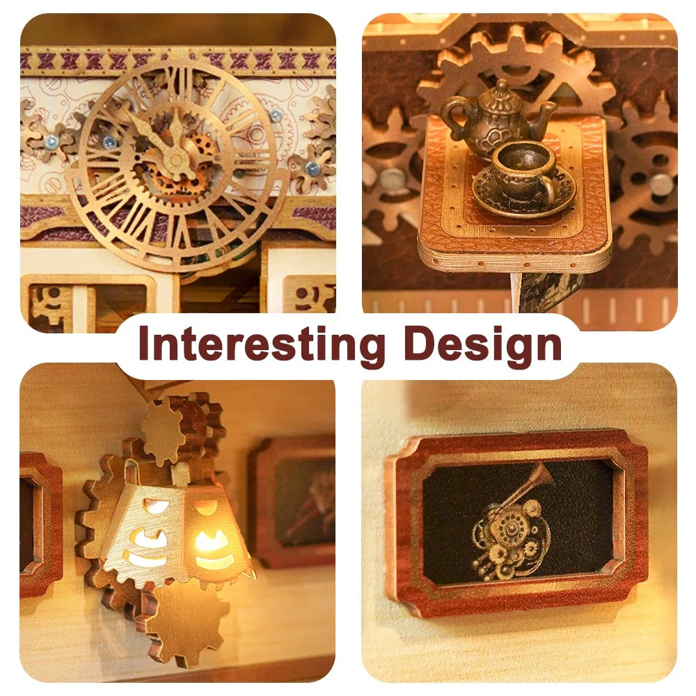 TONECHEER - BOOK NOOK 3D PUZZLE | STEAM FANTASY - Image 5