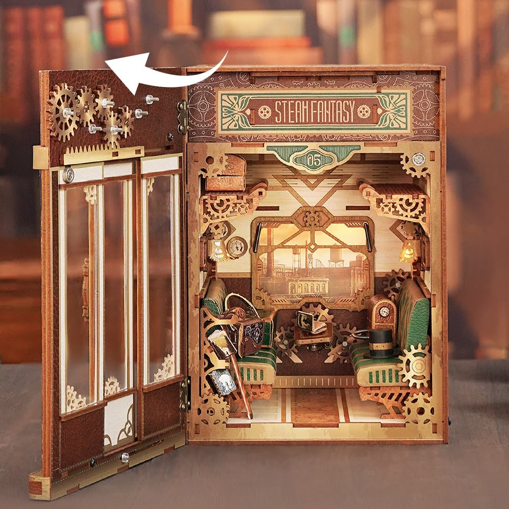 TONECHEER - BOOK NOOK 3D PUZZLE | STEAM FANTASY - Image 7